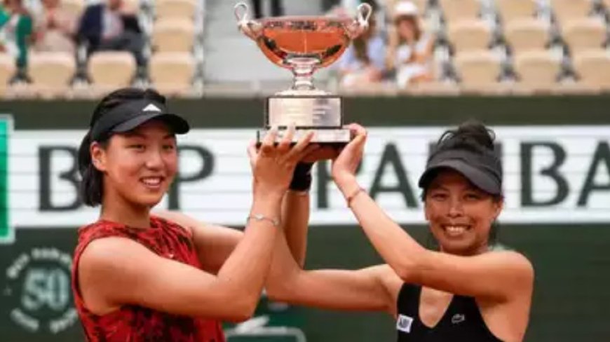 Hsieh Su-Wei & Wang Xinyu Win French Open Women's Doubles | Taylor Townsend & Leylah Fernandez Fall Short